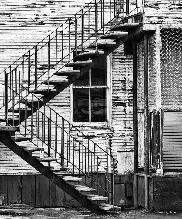 Stairway to Nowhere Photograph by Blake Richards