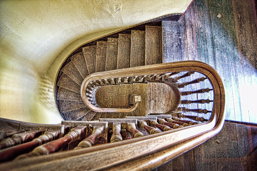 Stairway To The past / Stairway To The Future Photograph by Ron Weathers
