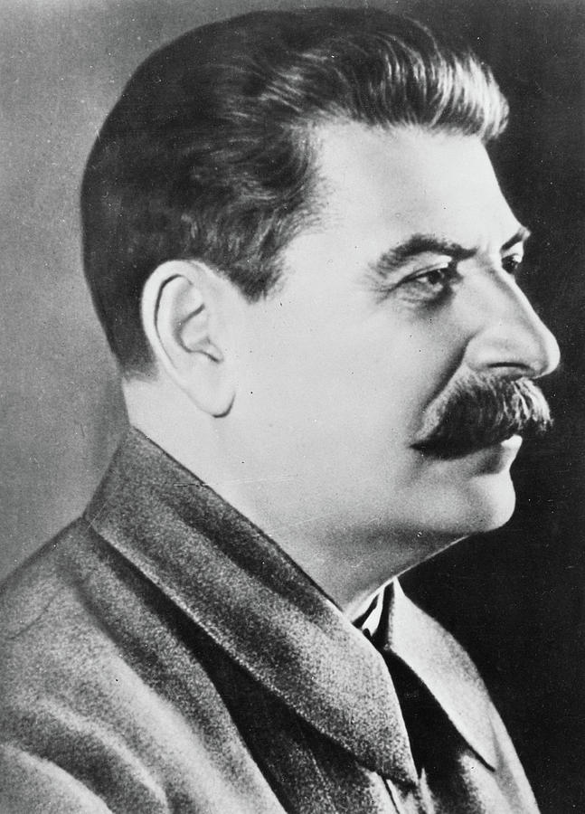 Man Of Steel Photograph - Stalin by Russian School