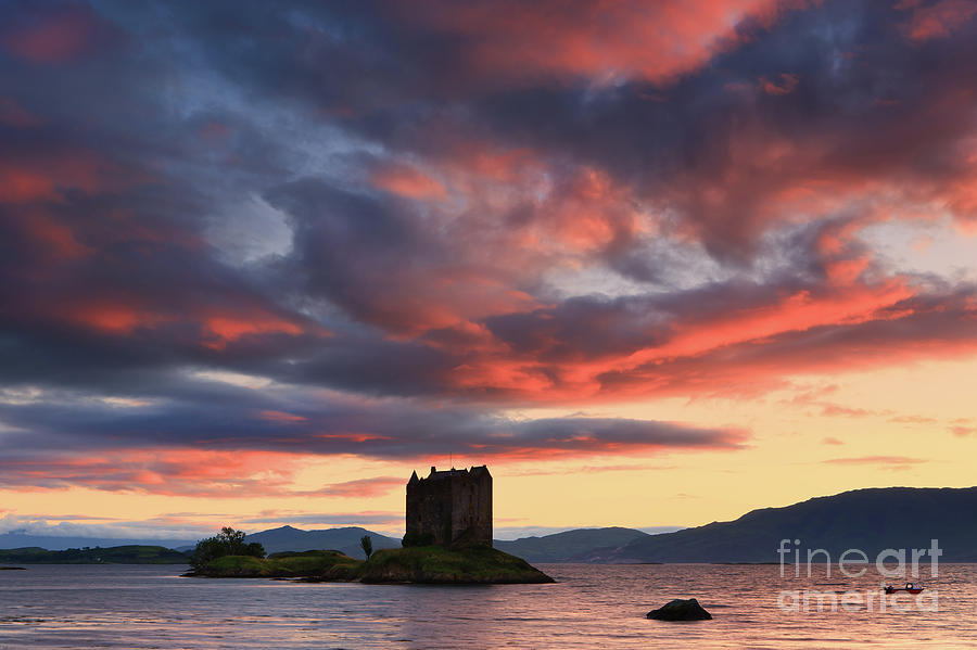 Stalker Castle - Scotland Photograph by Henk Meijer Photography