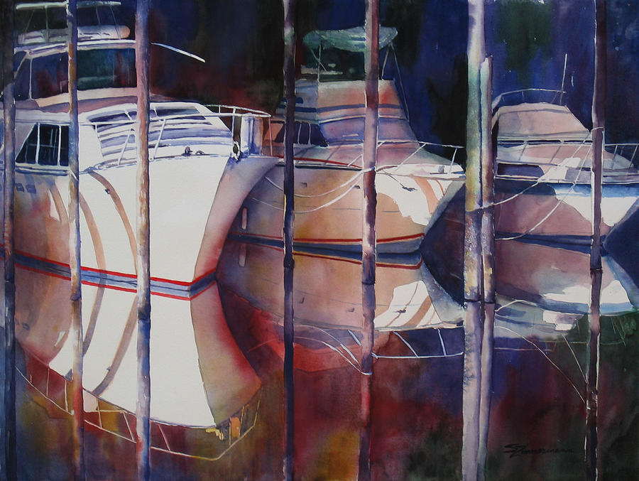 Stalled Painting by Sue Zimmermann