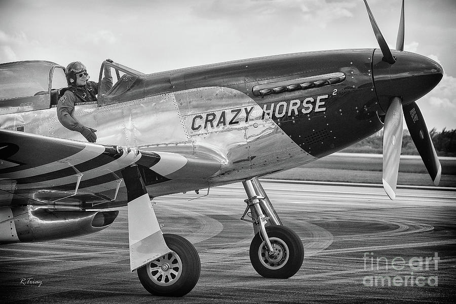 Stallion P-51 Crazy Horse Photograph by Rene Triay FineArt Photos