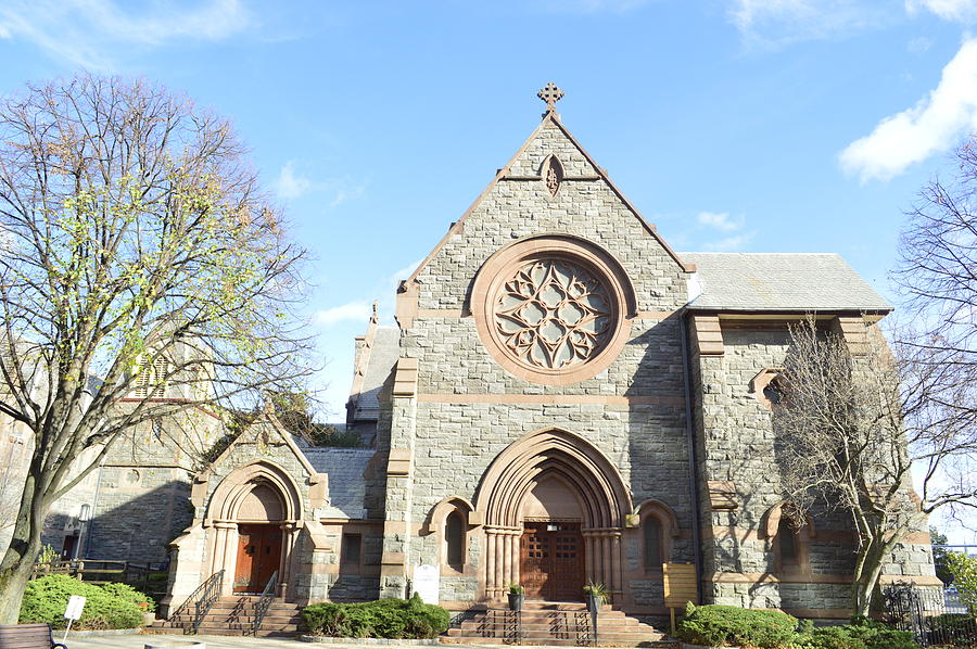 Stamford, CT Church Photograph by Michael Sprintz - Pixels