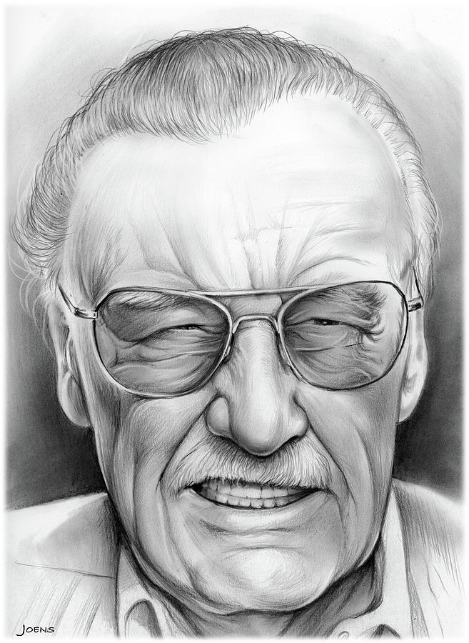 Stan Lee Drawing