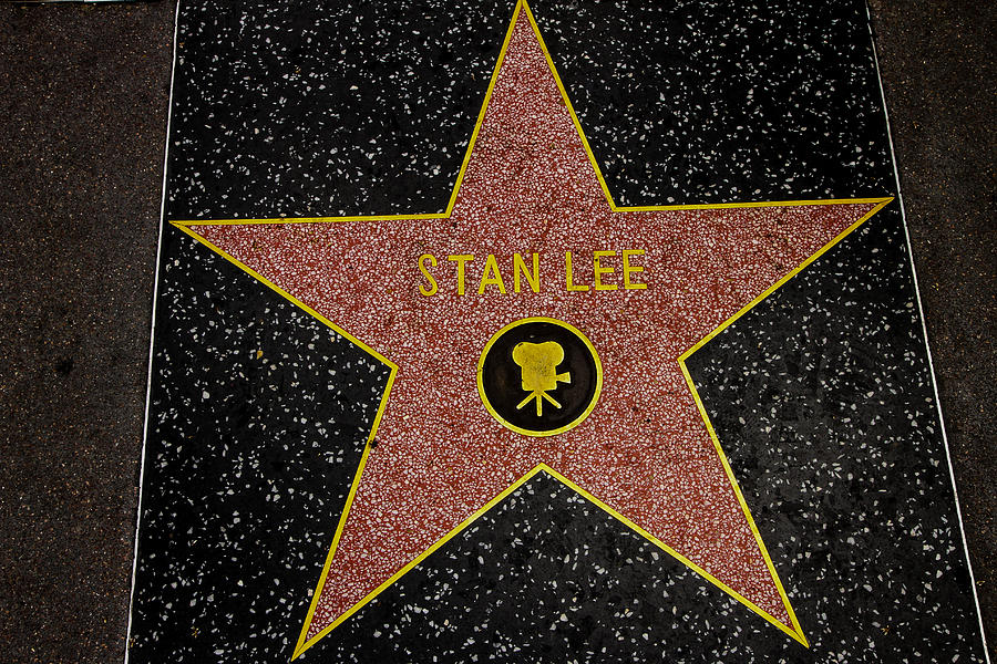Stan Lee Star Photograph by Robert Hebert