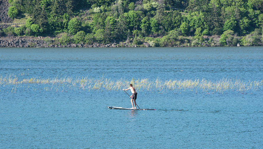 Stand Up Paddleboard Photograph by Tom Cochran