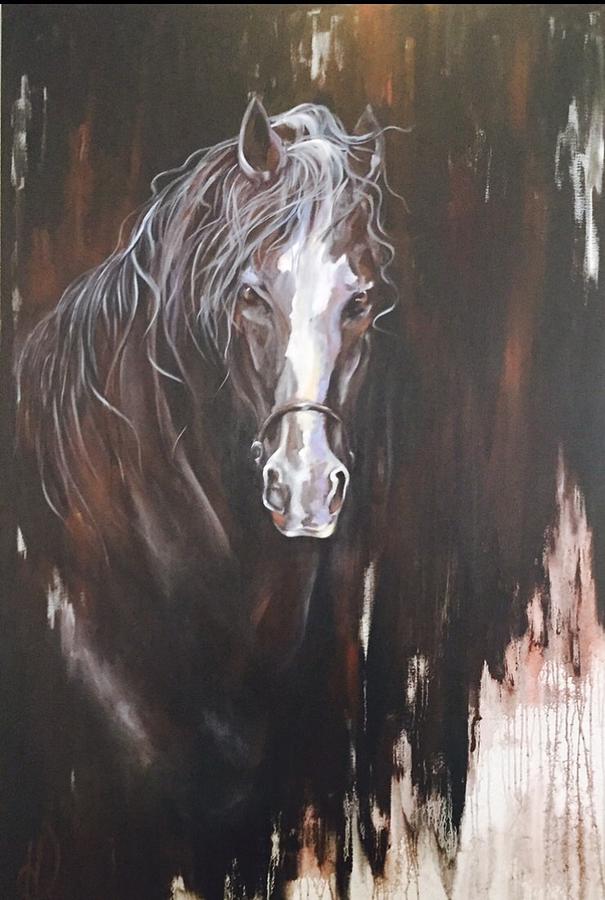 Standing Firm Painting by Heather Roddy