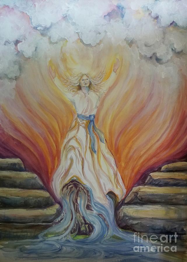 Standing in His Glory Painting by Genie Morgan
