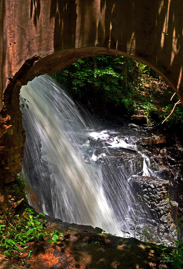Standing In Motion - Watson Mill Powerhouse Ruins 001 Photograph by George Bostian