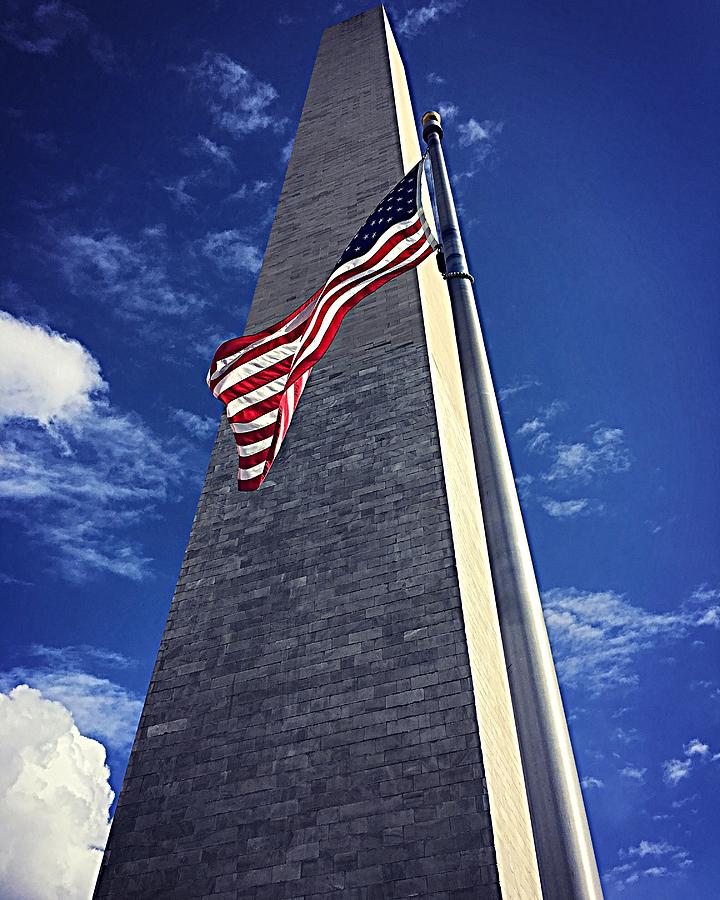 National Monument Standing Proudly Photograph by Ellen Levinson