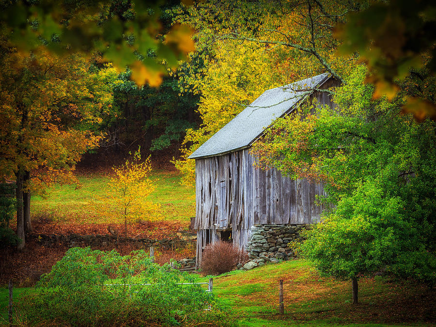 Barn Photograph - Standing the Test of Time  by John Vose