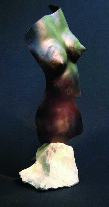Standing Torso Sculpture by Todd Malenke Standing Torso Sculpture by Todd Malenke