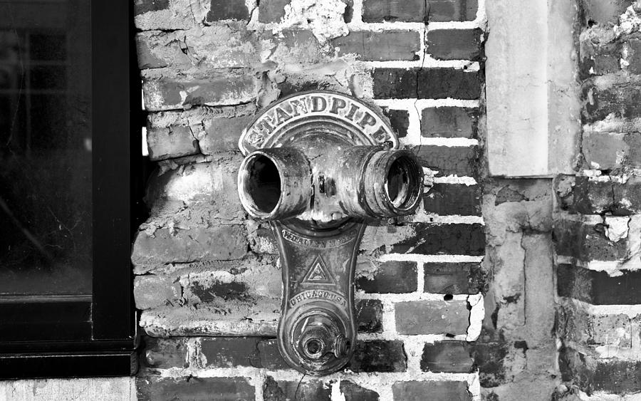 Standpipe BW Photograph by David Lee Thompson