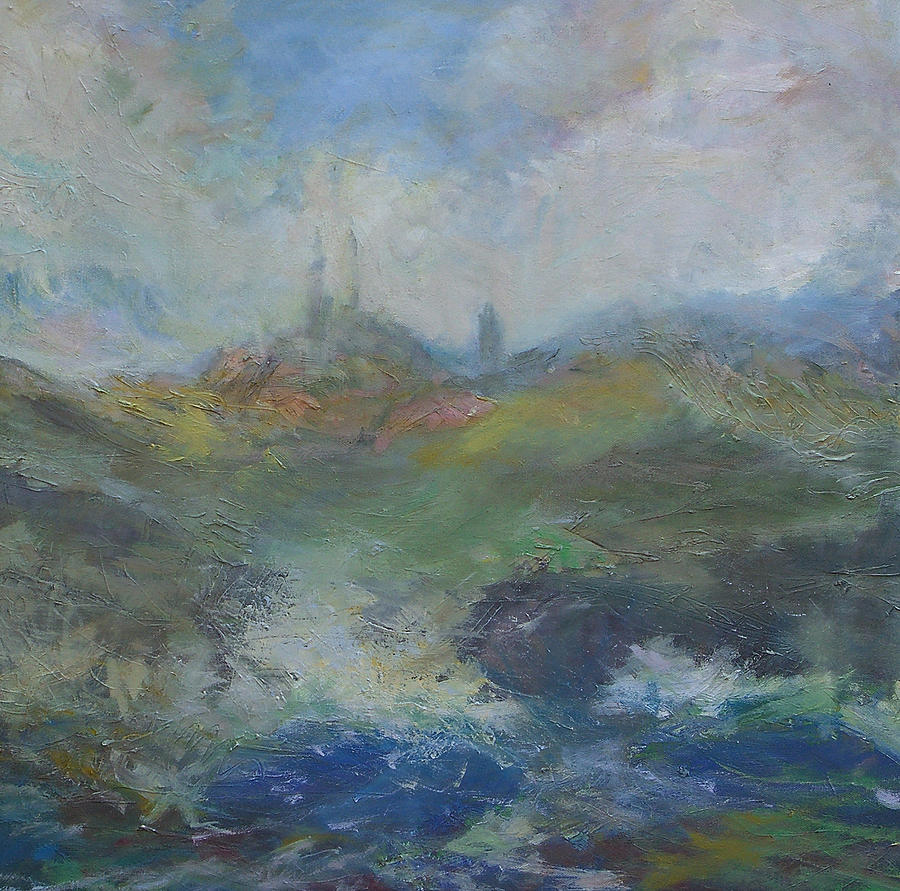 Scotland Painting - St.Andrews l by Marilyn Muller Scotland Painting - St.Andrews l by Marilyn Muller