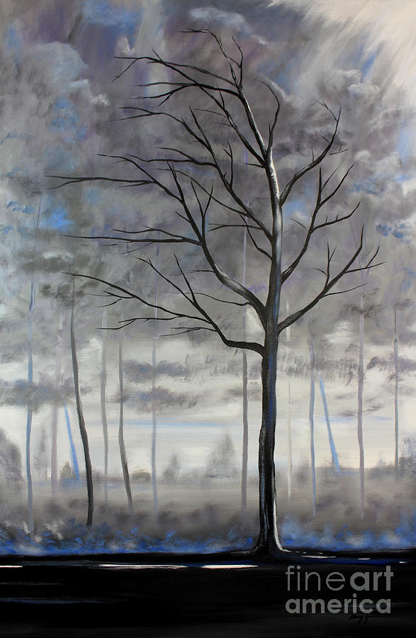 Stands Alone Painting by Stacey Zimmerman