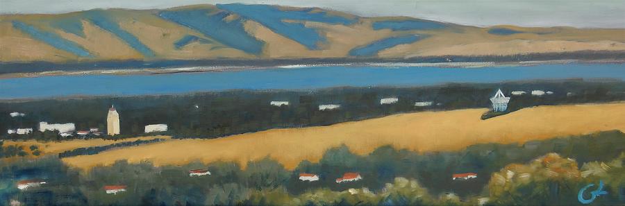 Stanford University Painting - Stanford by the Bay by Gary Coleman