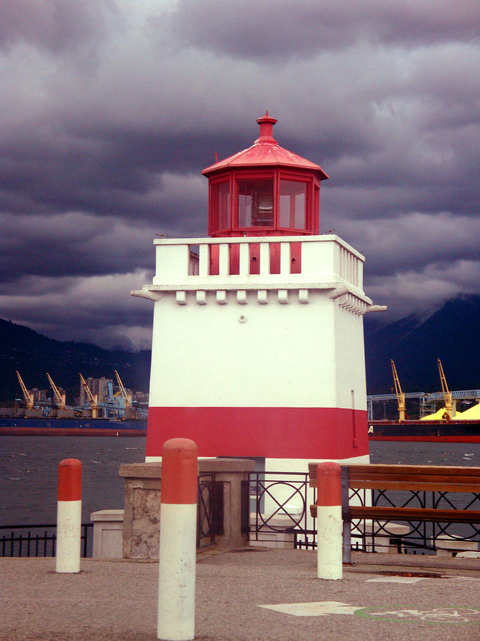 Architecture Photograph - Stanley Park Lighthouse by Ruth Palmer