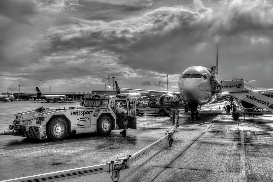 Stanstead Airport Aircraft Photograph by David Pyatt