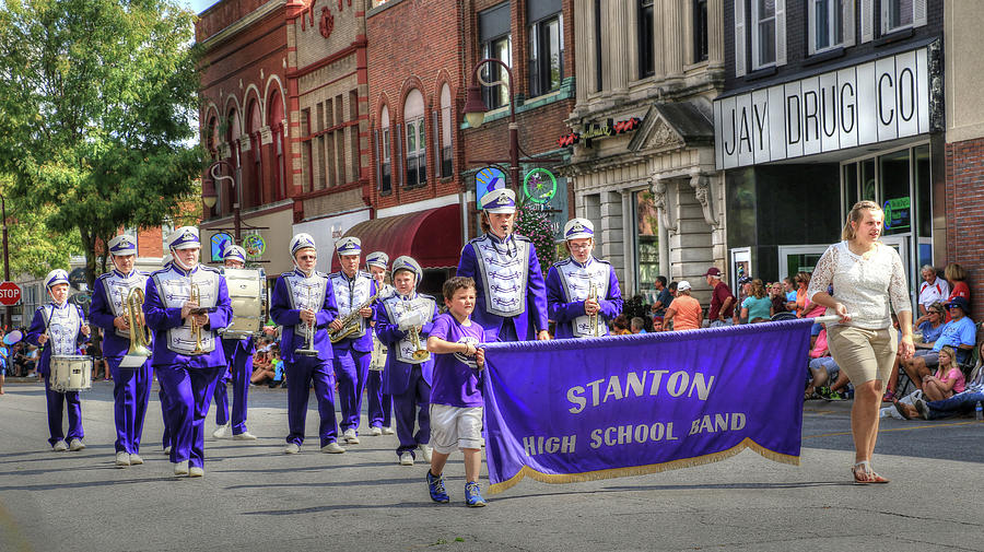 Stanton Iowa High School Marching Band Photograph by J Laughlin