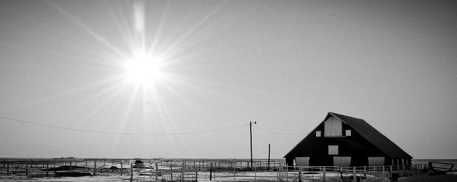 Star and Barn Photograph by Jessica Brooks