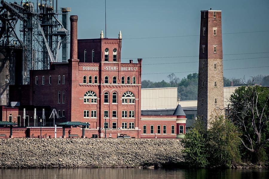 Star Brewery and Shot Tower Photograph by John Kapparos - Fine Art America