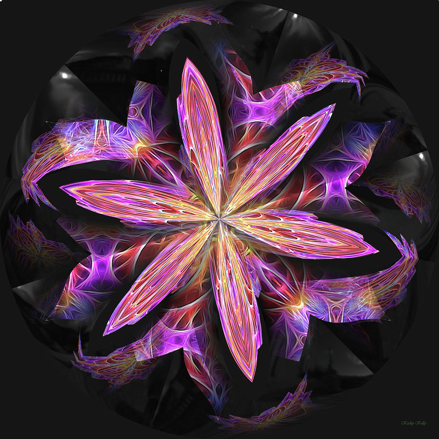 Star Bright Digital Art by Kathy Kelly