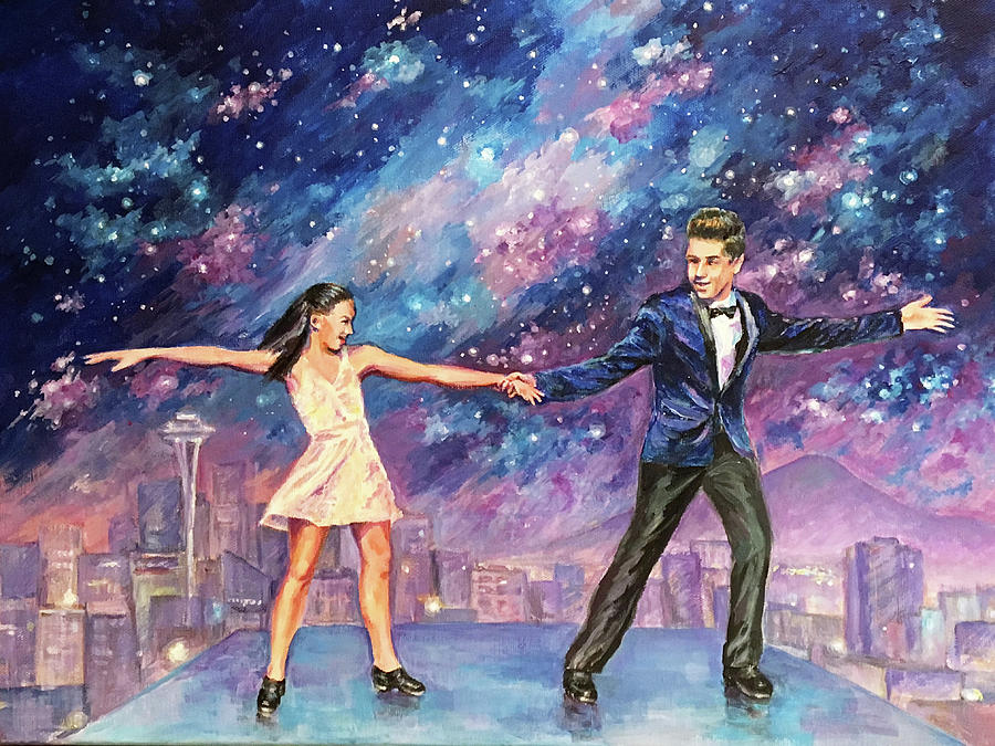 Star dance Painting by Svetlana Nassyrov