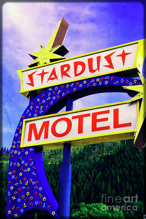 Star Dust Motel Photograph by Kathy Strauss
