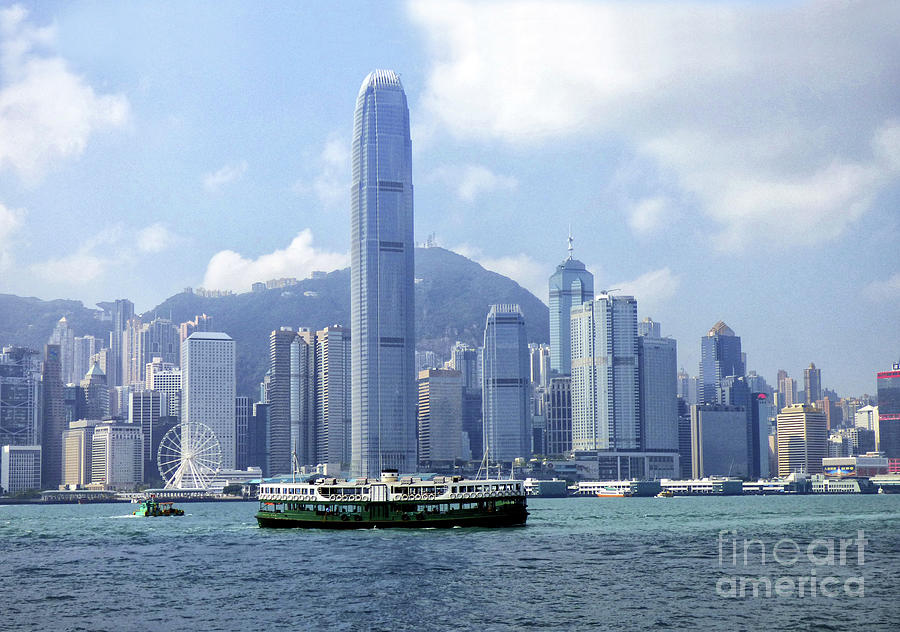Star Ferry Hong Kong Photograph by Lynn Bolt
