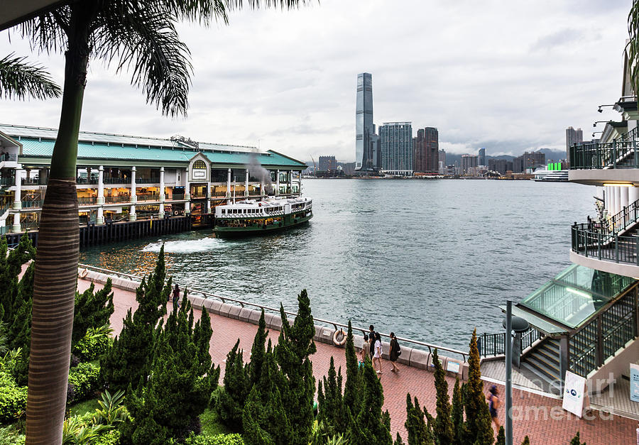 Star ferry pier in Hong Kong Photograph by Didier Marti
