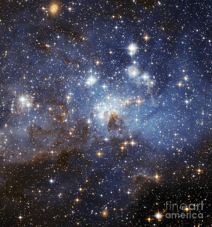 Star-forming Region Lh 95, Lmc Photograph by Science Source