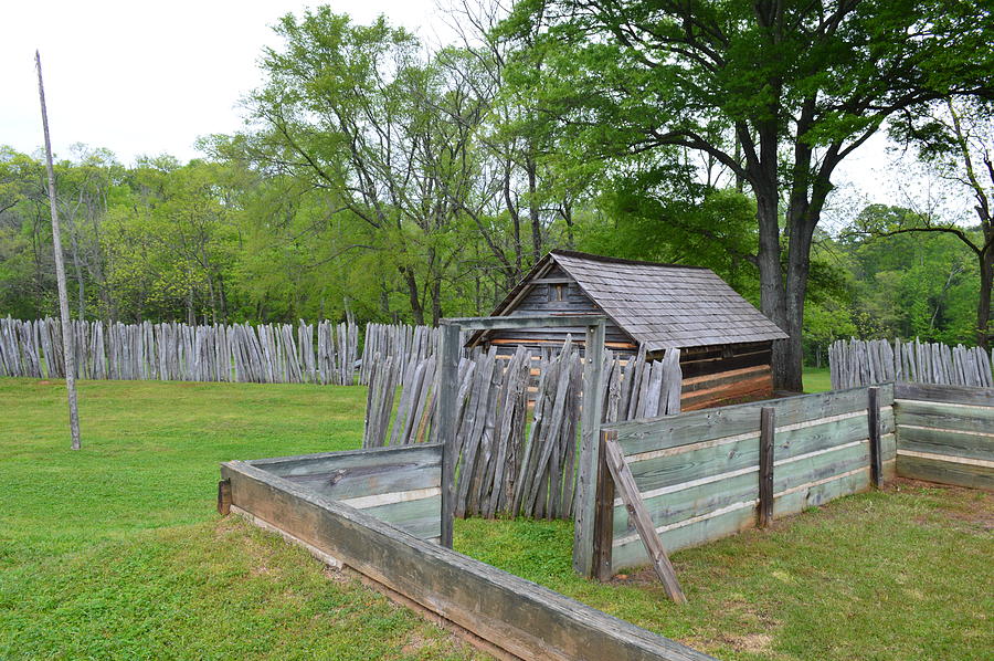 Star Fort Ninety Six South Carolina Photograph By Sally Jones - Fine 