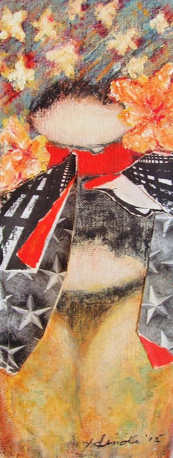 Nude Mixed Media - Star II by Rene Hinds