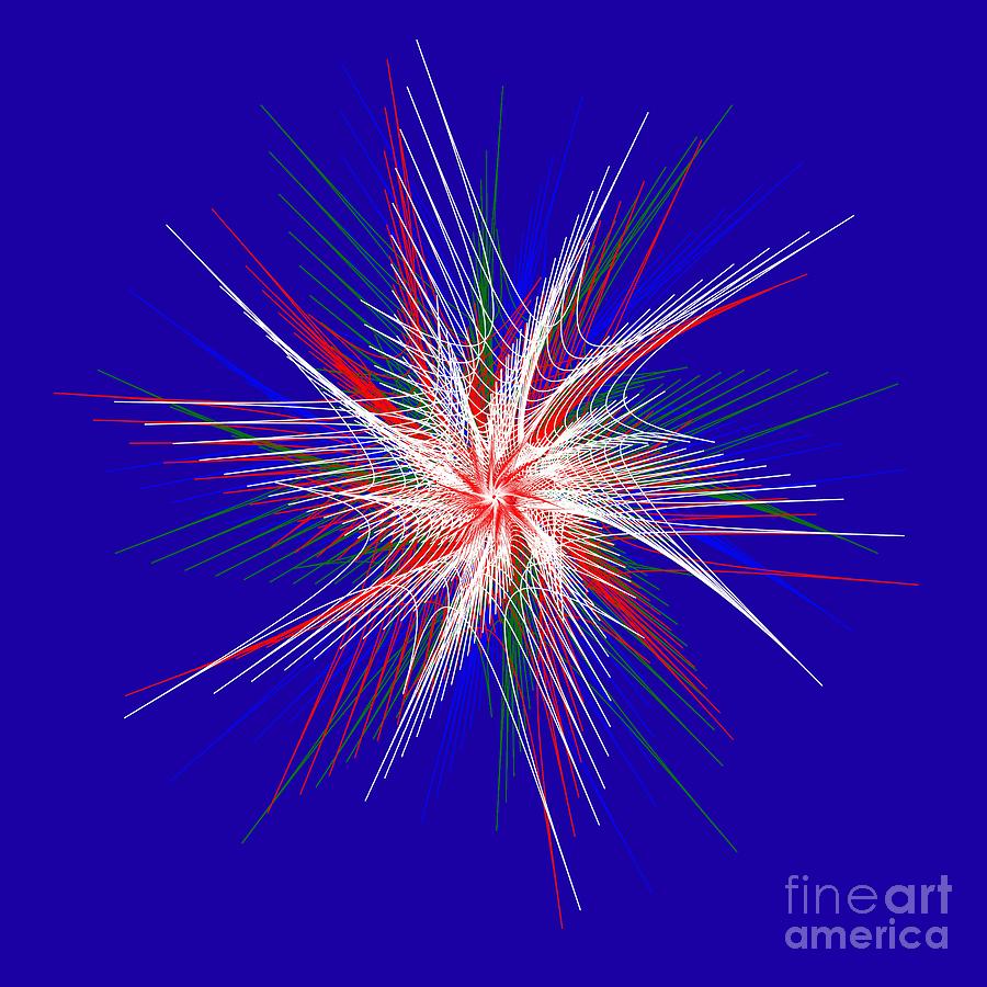 Star In Motion By Kaye Menner Digital Art