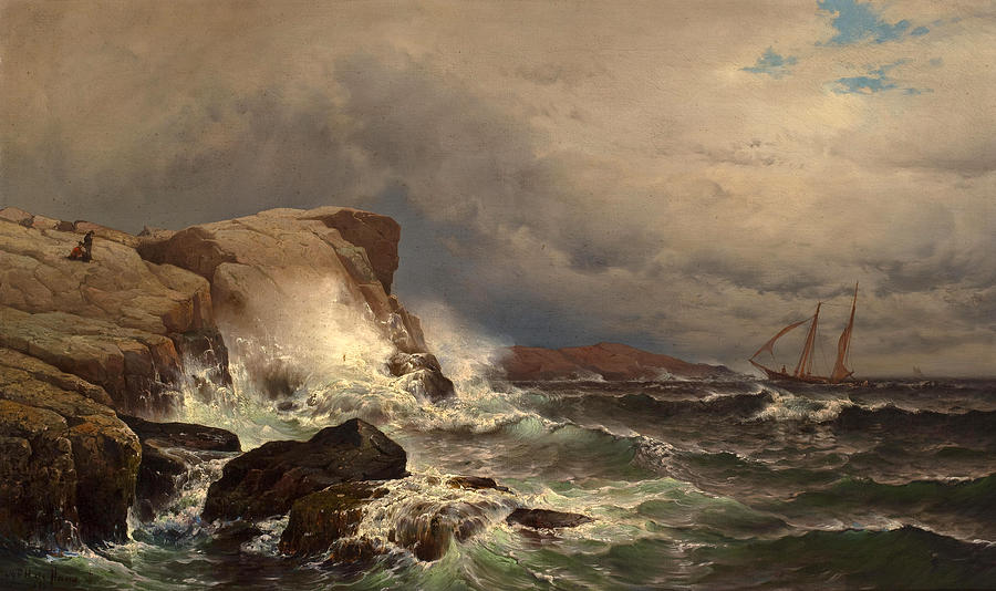 Star Island. Isle of Shoals Painting by Maurits Frederik Hendrik de ...