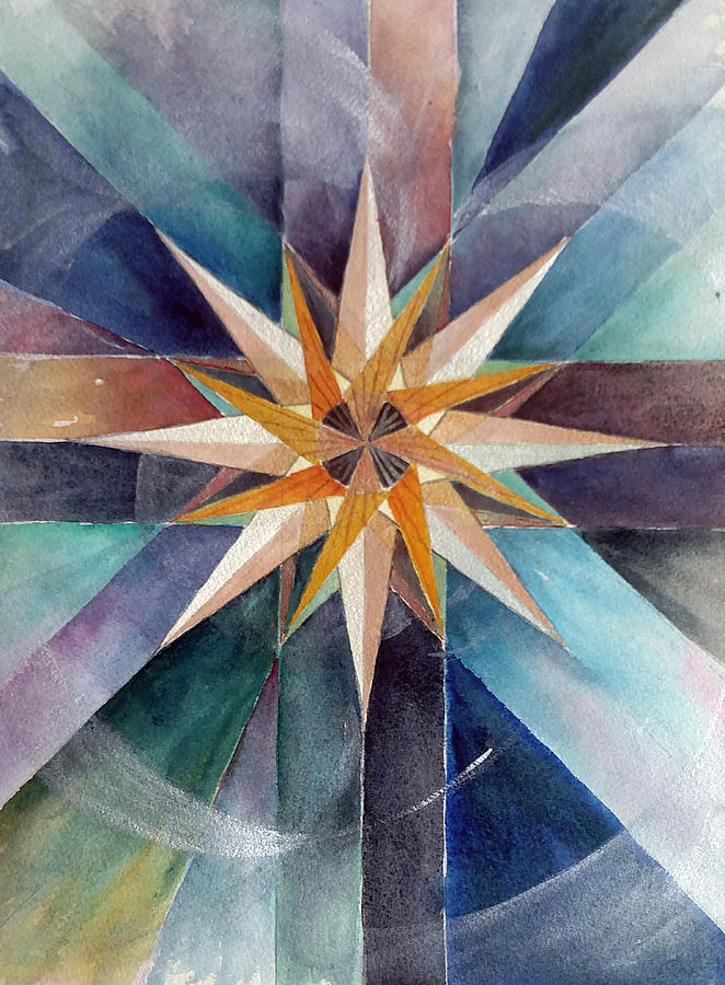 Star Mandala 2 by Christie Martin Star Mandala 2 by Christie Martin