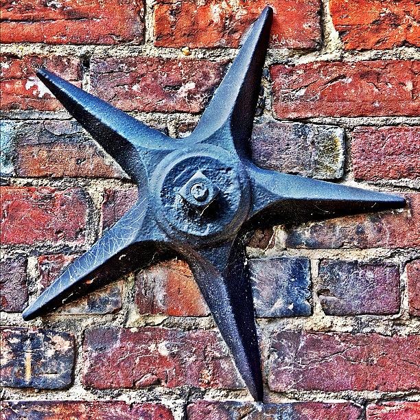 Vintage Photograph - Star N #hdr by Clifford Drake