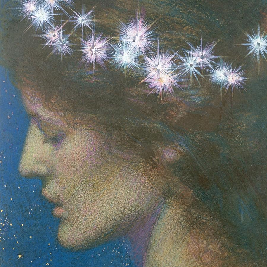 Star Of Heaven Painting by Edward Robert Hughes
