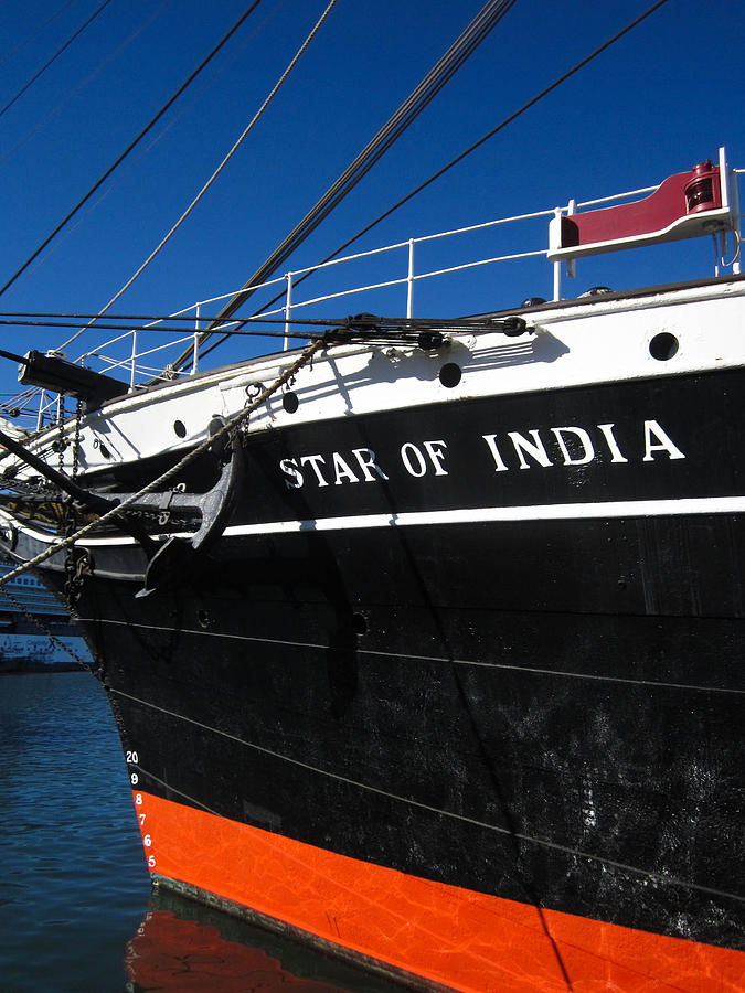 Star Of India Tall Ship San Diego Bay Photograph