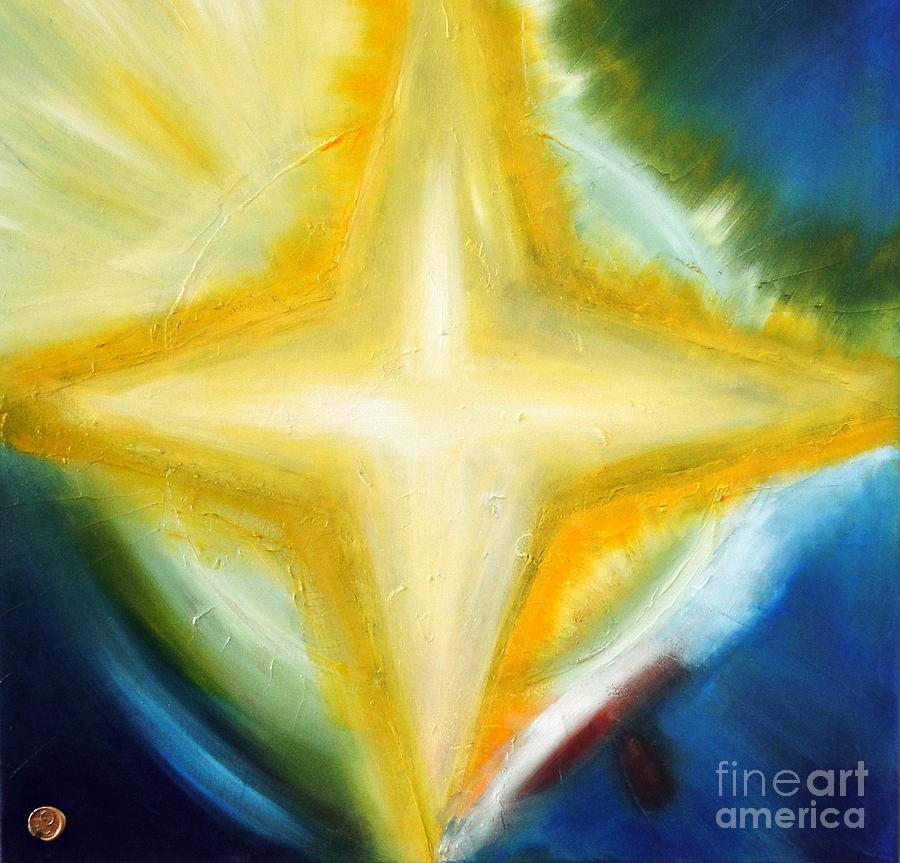 Star Painting - Star by Ron Labryzz Star Painting - Star by Ron Labryzz