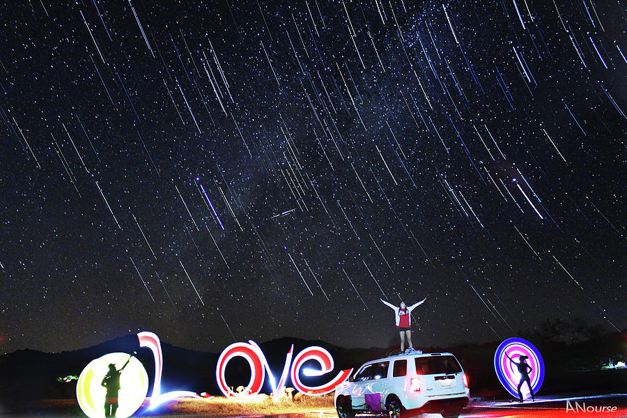 Star Showers Photograph by Andrew Nourse