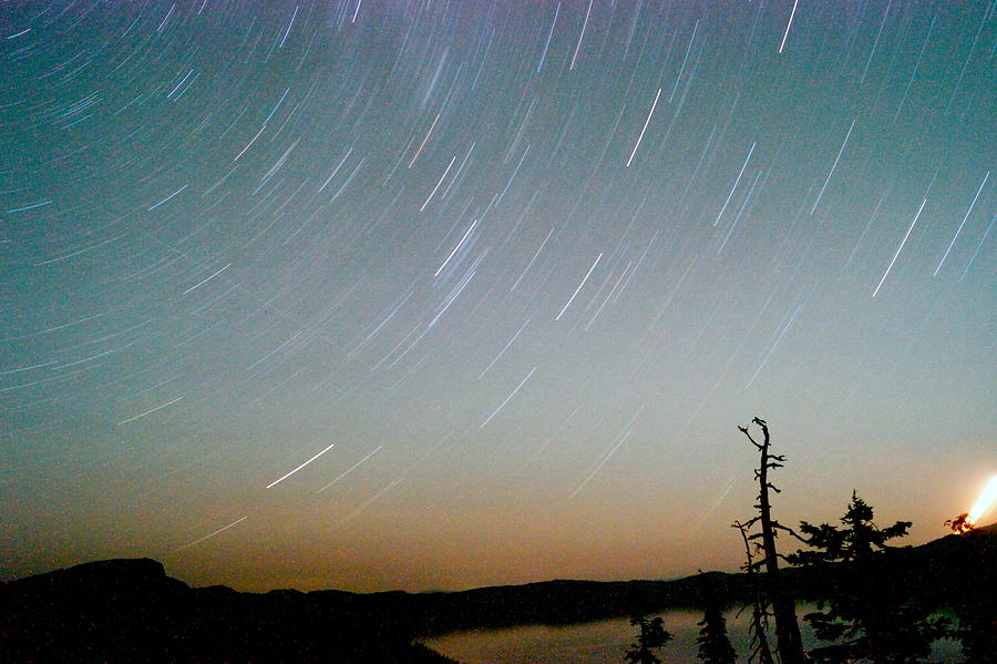 Star Trails  Photograph by Beth Collins