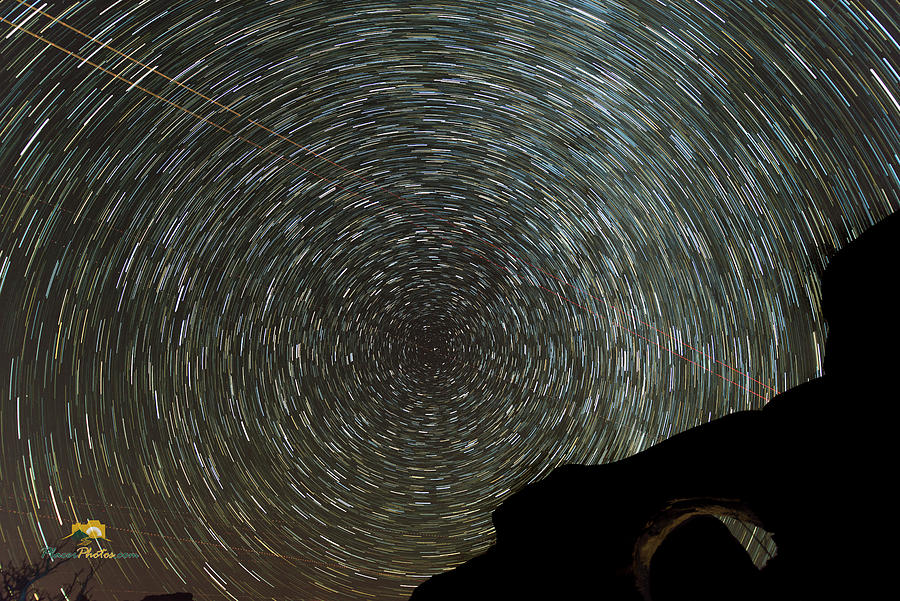 Star Trails Photograph by Jim Thompson