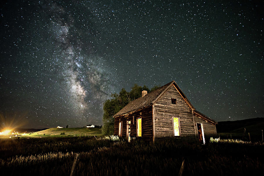 Star Valley Cabin Photograph by Wesley Aston