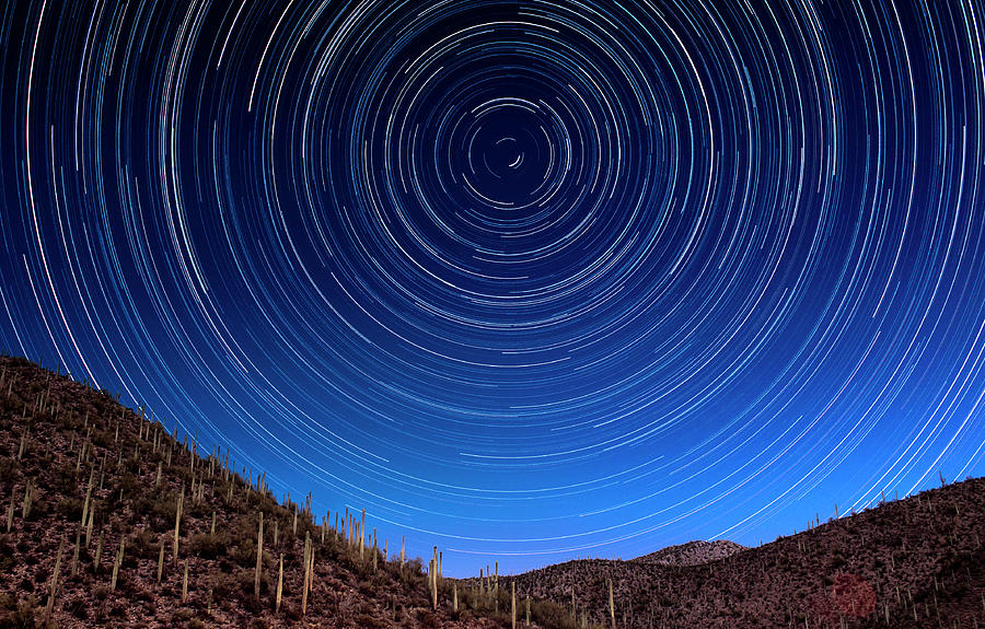 Interstellar Photograph - Star Valley Tucson by Philip Cruden