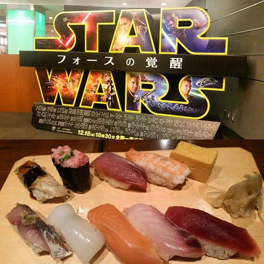 Movie Photograph - Star Wars & Sushi On
sunday Afternoon by Lady Pumpkin