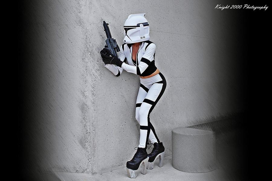 Star Wars Photograph - Star Wars by Knight 2000 Photography - Armor by Laura M Corbin