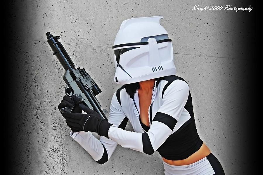 Star Wars Photograph - Star Wars by Knight 2000 Photography - Waiting by Laura M Corbin
