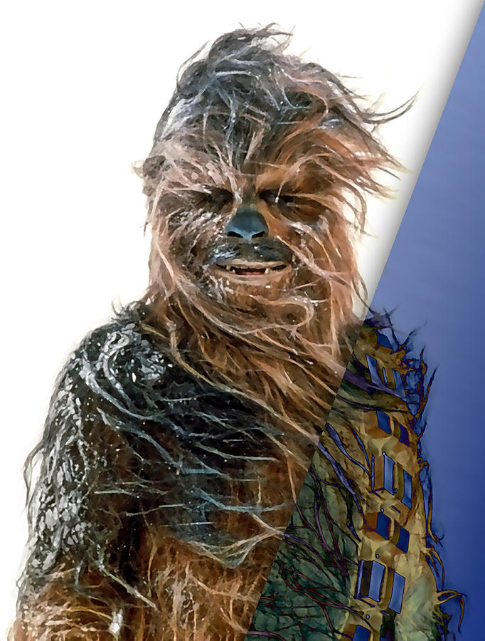 Star Wars Chewbacca Collection Mixed Media by Marvin Blaine