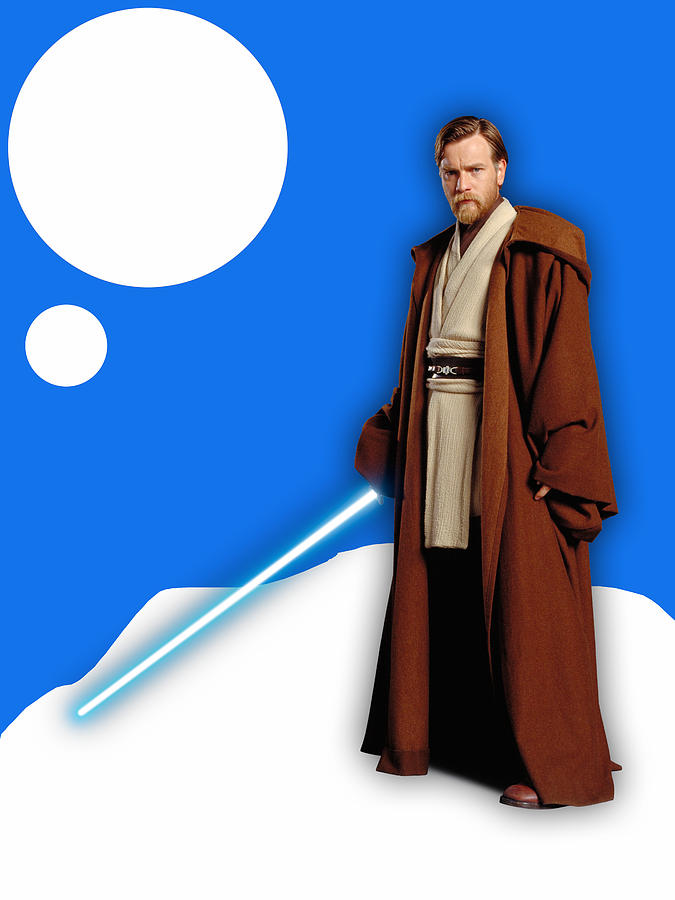 Star Wars Obi Wan Kenobi Collection Mixed Media by Marvin Blaine
